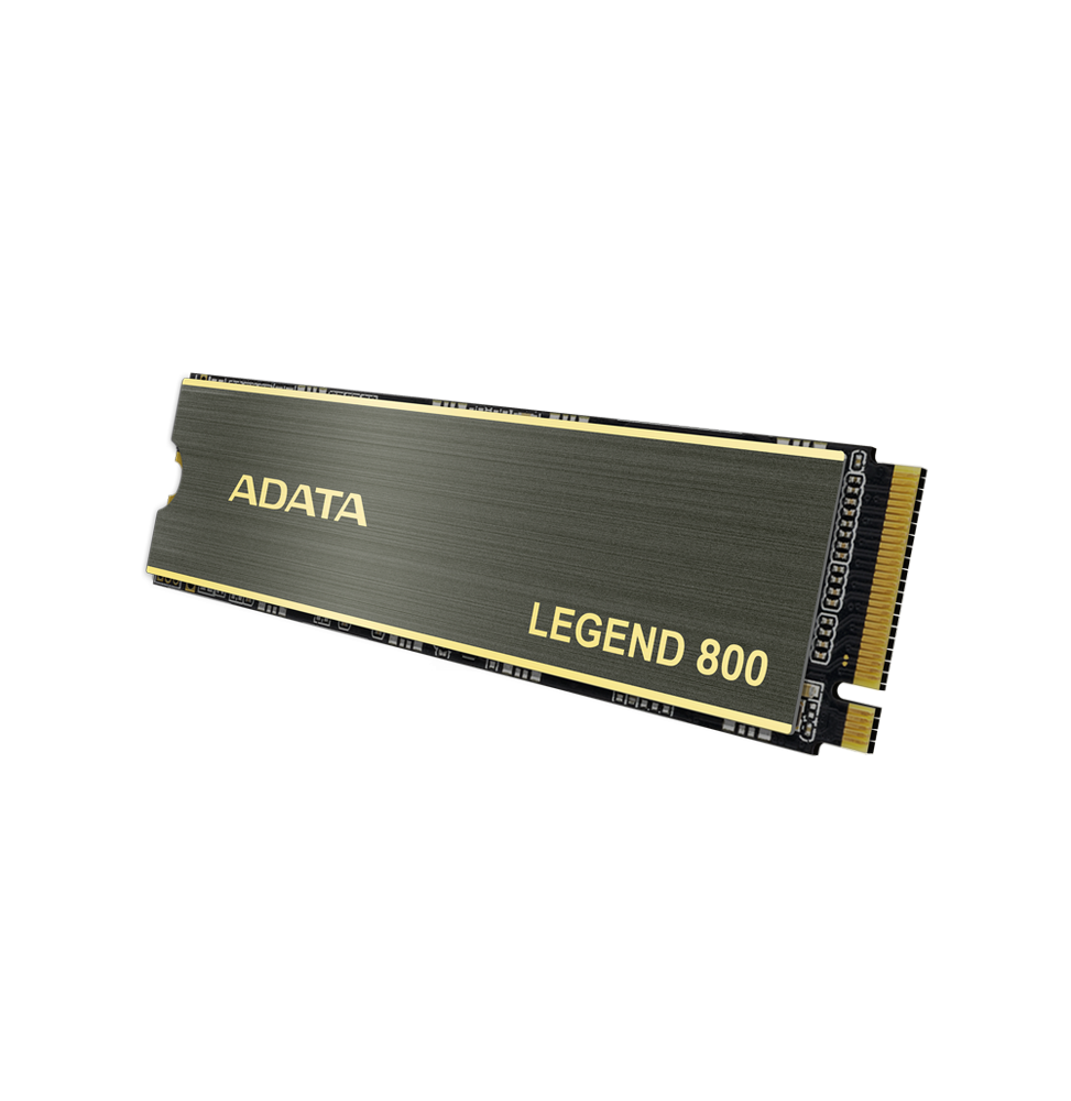 Disque Dur interne ADATA LEGEND 800 Gold 500GB SSD PCIe Gen4 x4 M.2 2280 (ALEG-800-500GCS)