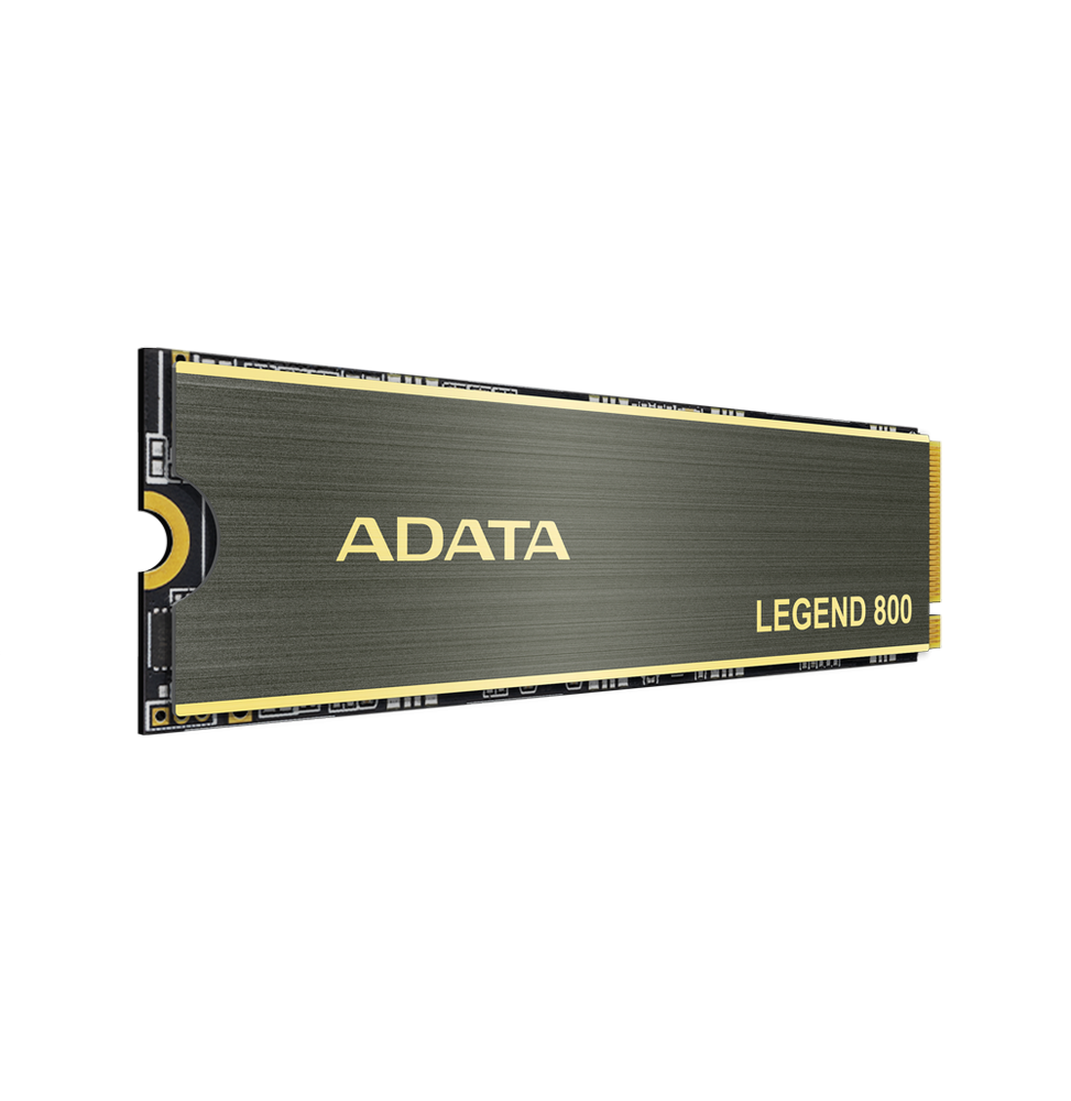 Disque Dur interne ADATA LEGEND 800 Gold 500GB SSD PCIe Gen4 x4 M.2 2280 (ALEG-800-500GCS)