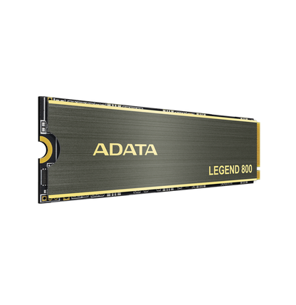 Disque Dur interne ADATA LEGEND 800 Gold 500GB SSD PCIe Gen4 x4 M.2 2280 (ALEG-800-500GCS)