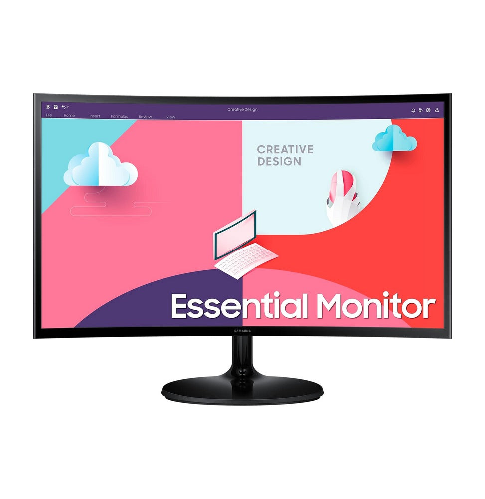 Écran 24" Samsung Essential Curved S3