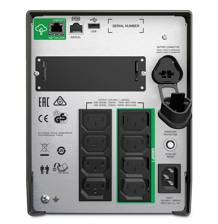 Onduleur line-interactive - 1500VA - Tour - SmartConnect (SMT1500IC)