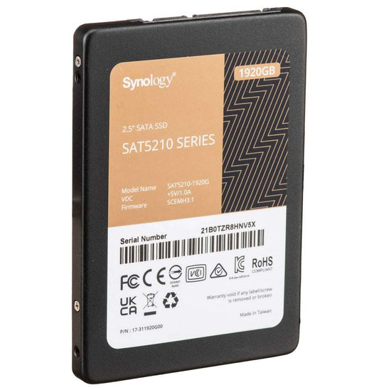 Disque Dur Synology SSD SAT5210-1920G 36M