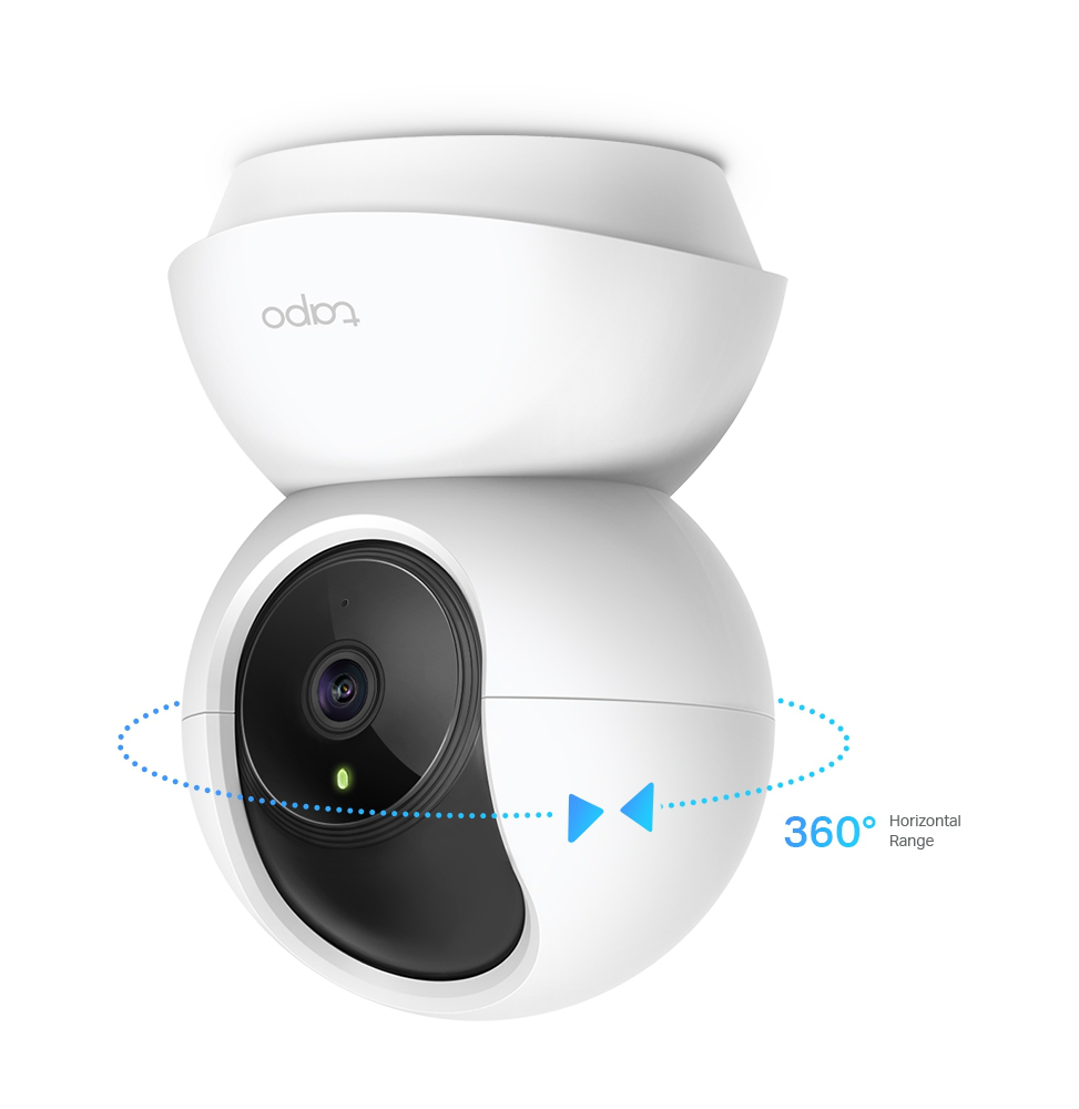 TP-Link Tapo C210 Caméra de vidéosurveillance WiFi panoramique et inclinable Indoor 2K 3MP