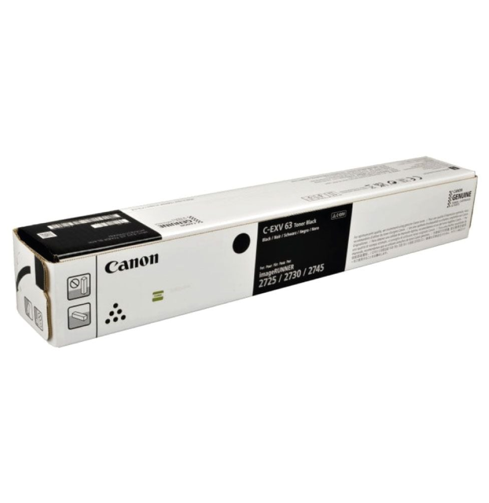 Canon C-EXV 63 Cartouche de toner Original Noir (5142C002AA)