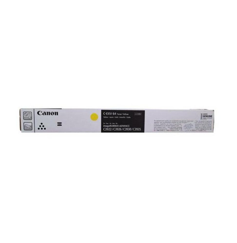 Canon C-EXV 64 Cartouche de toner Original Jaune (5756C002)