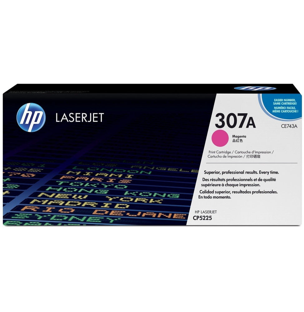 HP 307A Magenta - Toner HP LaserJet d'origine (CE743A)