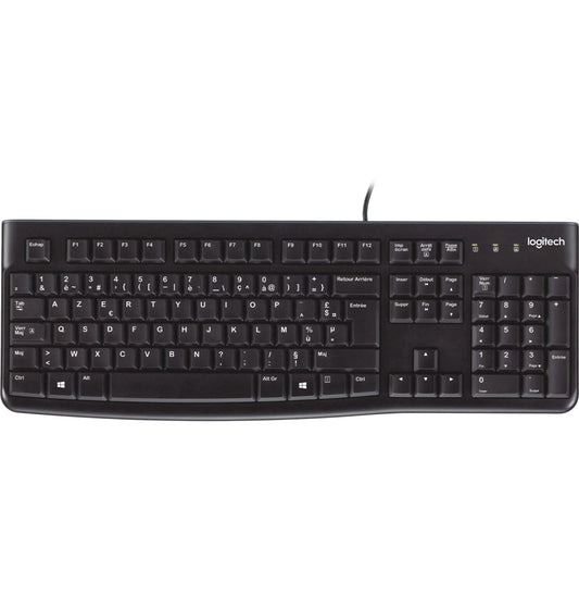 Clavier USB Logitech K120 - AZERTY (920-002488)