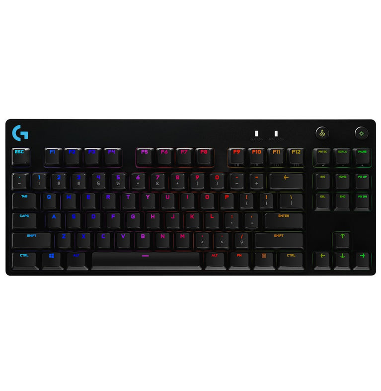 Clavier gaming rétroéclairé mécanique Logitech G PRO - Noir Français Azerty