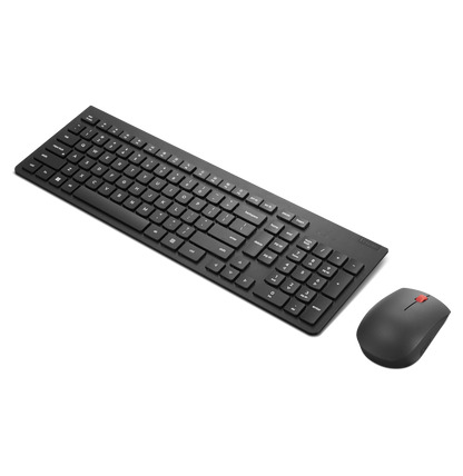 Ensemble clavier et souris sans fil Lenovo Essential Gen2 Noir – Français 189