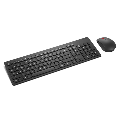 Ensemble clavier et souris sans fil Lenovo Essential Gen2 Noir – Français 189