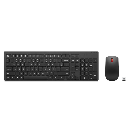 Ensemble clavier et souris sans fil Lenovo Essential Gen2 Noir – Français 189