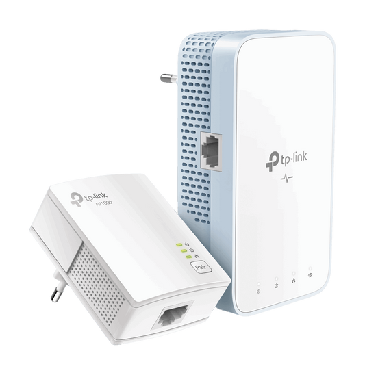 CPL TP-Link AV1000 Gigabit Powerline ac Wi-Fi Kit 300 Mbps (TL-WPA7517 KIT)