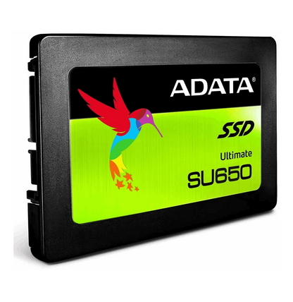 Disque Dur interne SSD ADATA SU650 SATA 2.5" 1 To (ASU650SS-1TT-R)