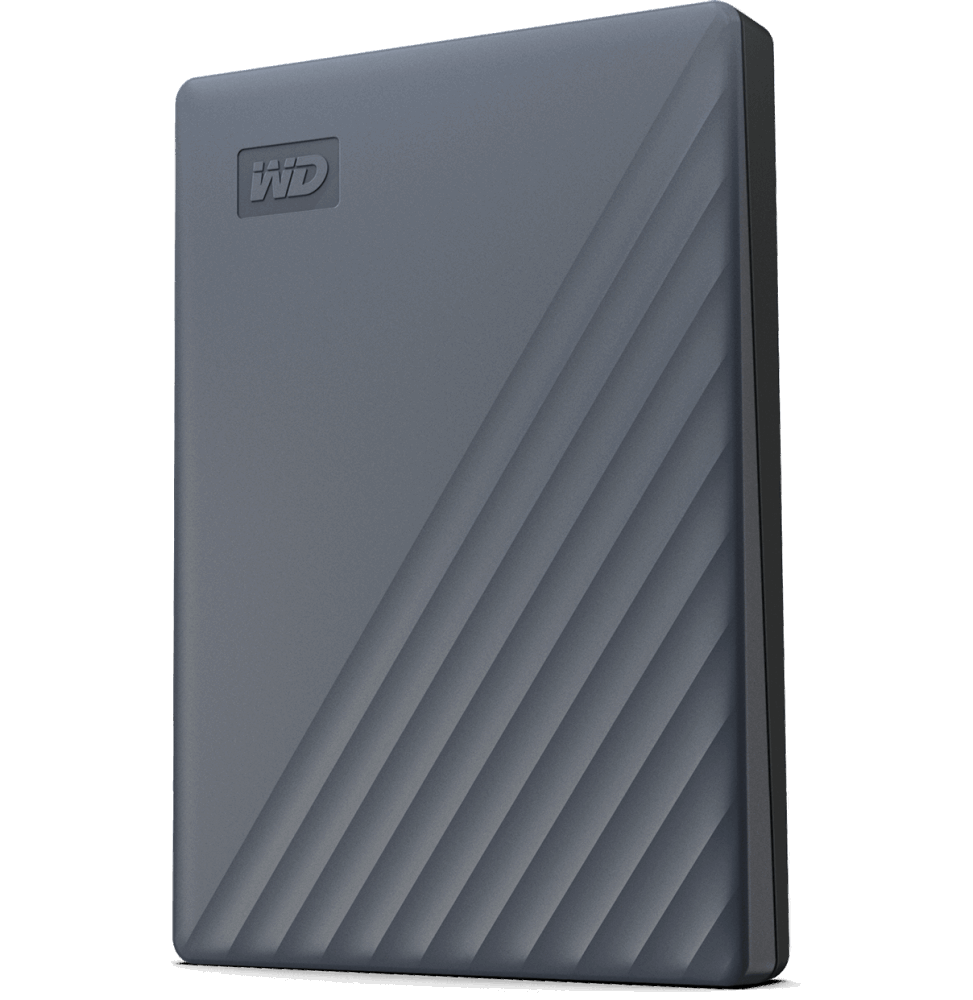 Disque dur portable Western Digital My Passport compatible avec USB-C - 4To