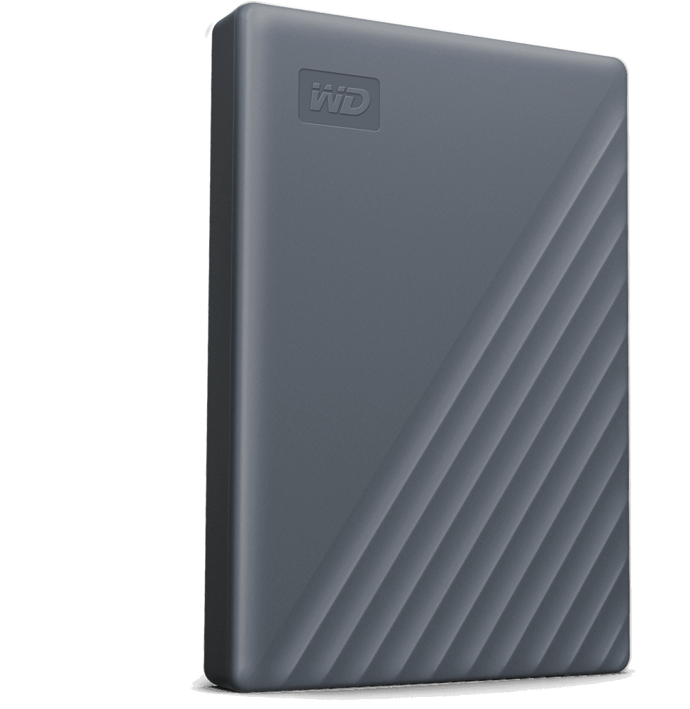 Disque dur portable Western Digital My Passport compatible avec USB-C - 4To