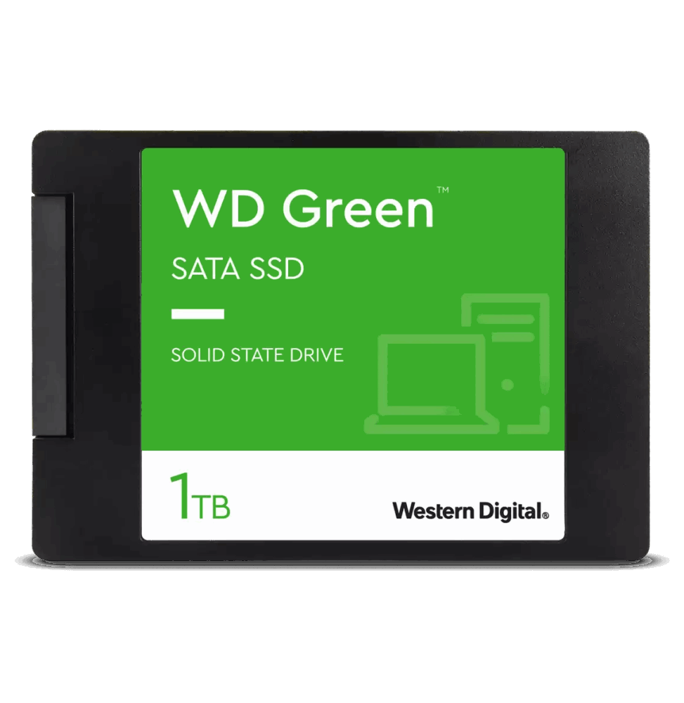 Disque dur interne SSD Western Digital Green SATA 2.5" 1 To (WDS100T3G0A-00BJG0)