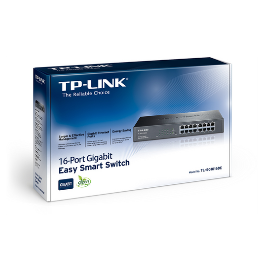 Switch Easy Smart TP-Link TL-SG1016DE 16-Port Gigabit