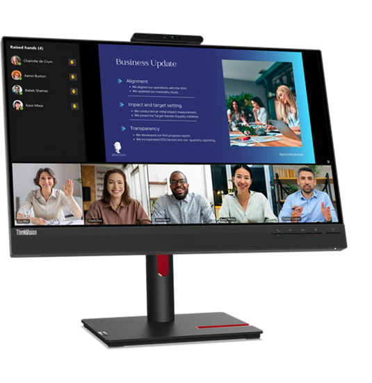 Écran Plat 24" Lenovo ThinkVision T24v-30 (63D8MAT3EU)