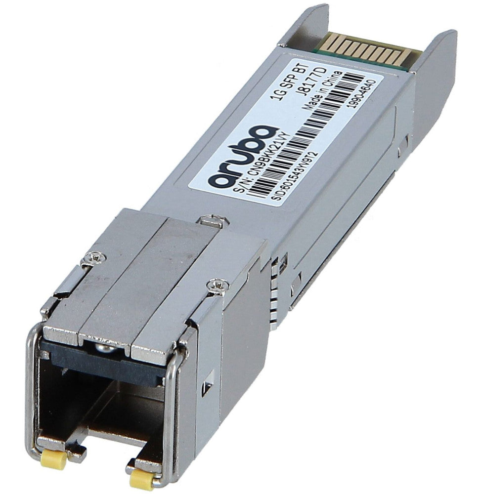 Émetteur-récepteur Aruba 1G SFP RJ45 T 100m Cat5e (J8177D)