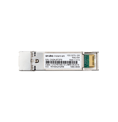 Émetteur-récepteur Aruba Instant On 10G SFP+ LC SR MMF OM3 300 m (R9D18A)