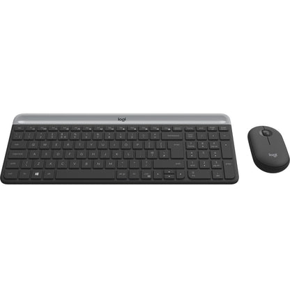 Pack clavier et souris sans fil ultra-fin Logitech MK470 AZERTY (920-009190)