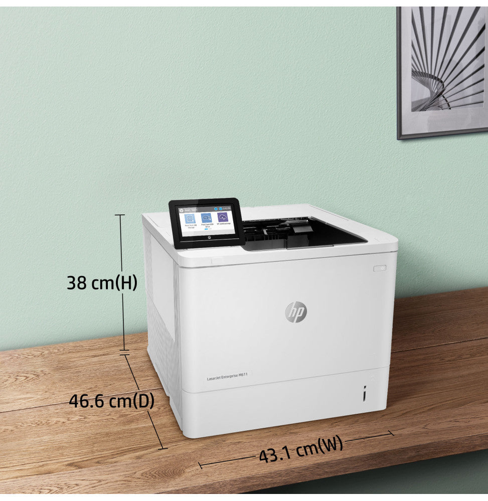 Imprimante Laser Monochrome HP LaserJet Enterprise M611dn (7PS84A)