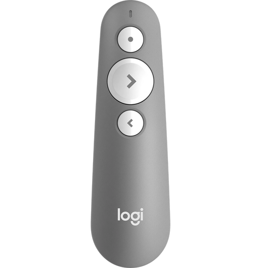 Télécommande de présentation sans fil Laser Logitech R500 - Gris