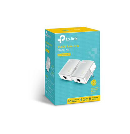 Pack de 2 CPL TP-Link AV600 Nano, 1 port Ethernet 100 Mbps (TL-PA4010KIT)