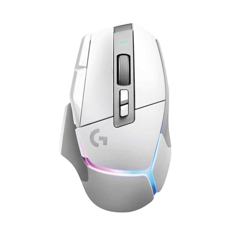 Logitech G502 X Plus RGB blanc - Souris sans fil gaming (910-006172)