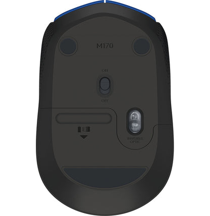 Souris sans fil Logitech M171 Bleu Noir (910-004640)