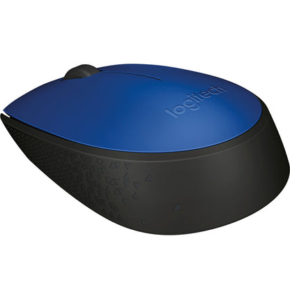 Souris sans fil Logitech M171 Bleu Noir (910-004640)