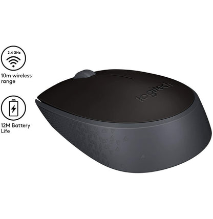 Souris sans fil Logitech M171 noire (910-004424)