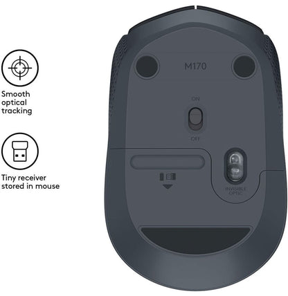 Souris sans fil Logitech M171 noire (910-004424)