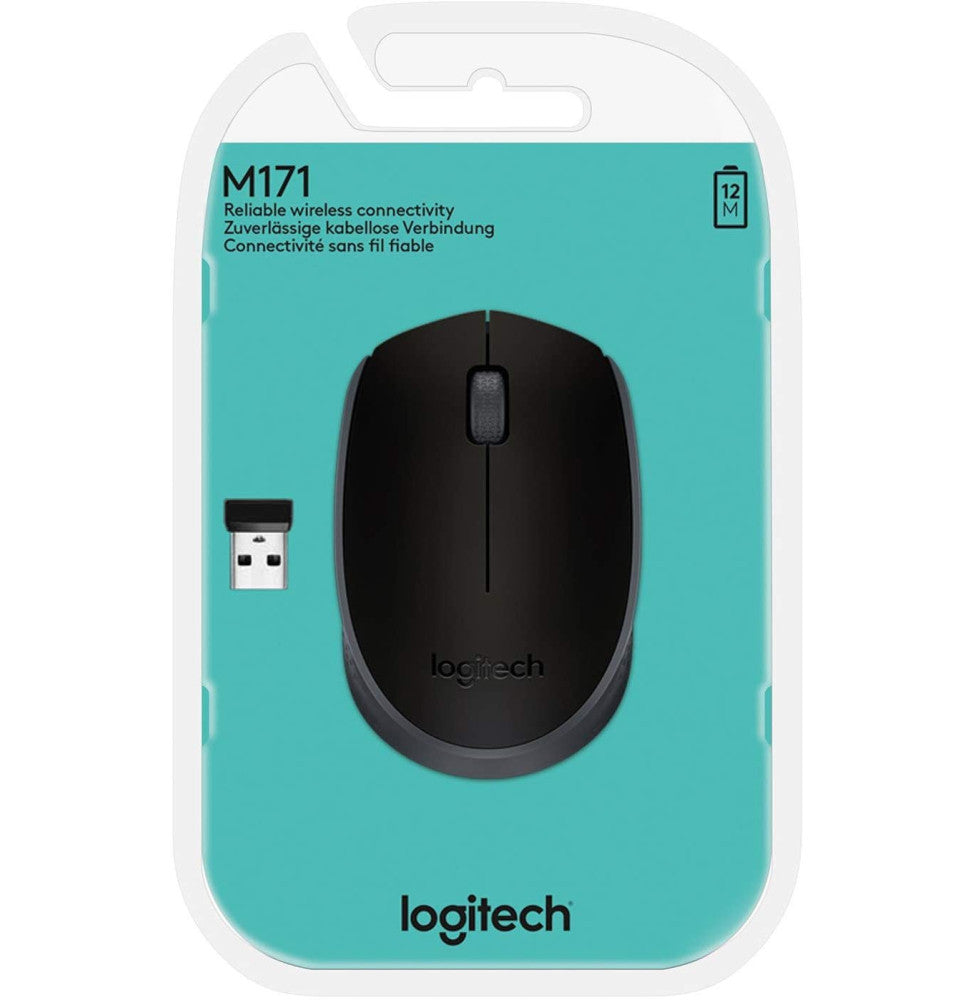 Souris sans fil Logitech M171 noire (910-004424)