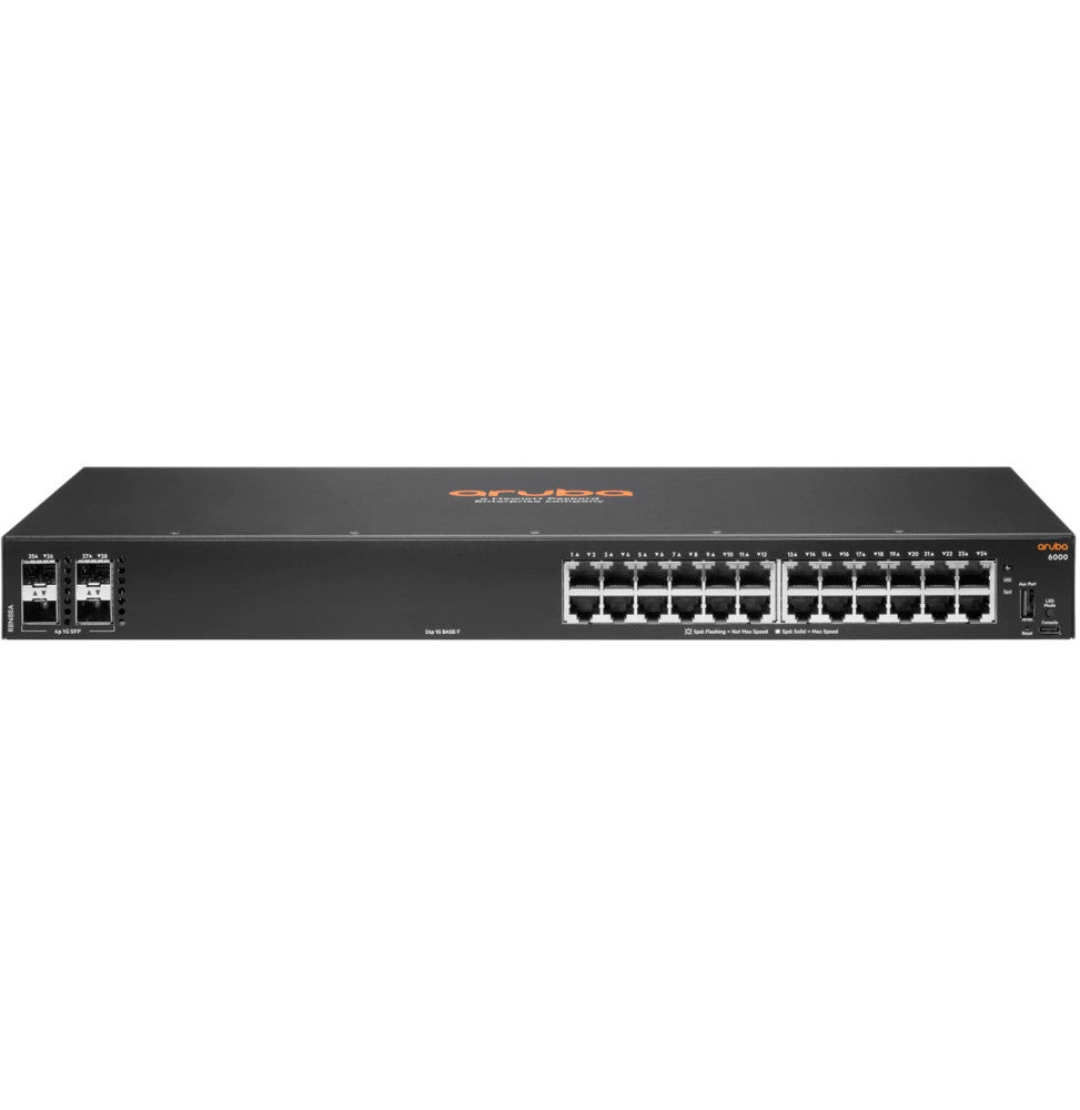 HPE Aruba 6000 24G 4SFP Switch 36M