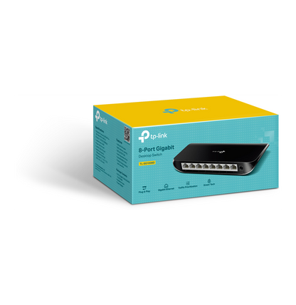 Switch de bureau TP-Link TL-SG1008D 8 ports Gigabit