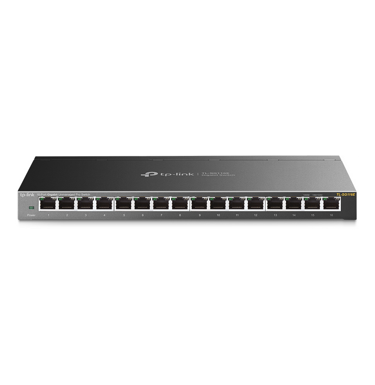 Switch de bureau TP-Link TL-SG116E Non administrable Pro 16 ports Gigabit