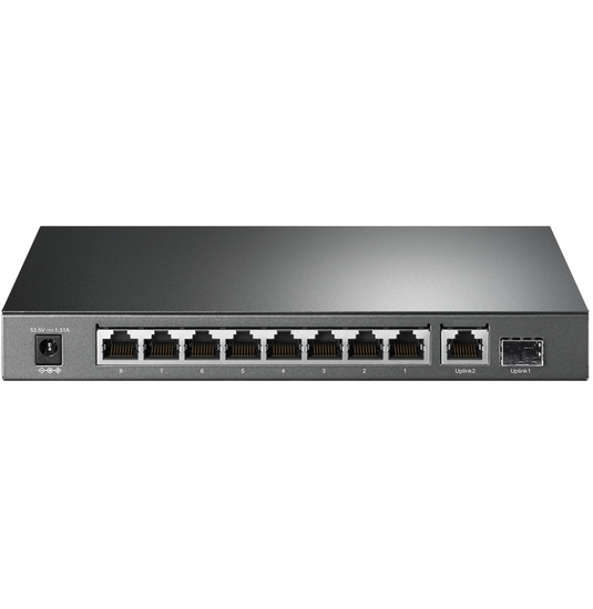 Switch de bureau TP-Link TL-SG1210P 10 ports Gigabit avec 8 ports PoE+