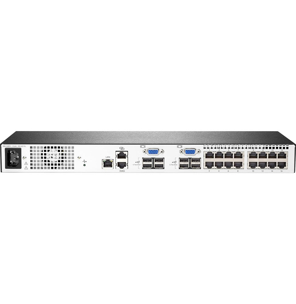 Switch de console HPE 1x2x16 G4 KVM (Q1P55A)