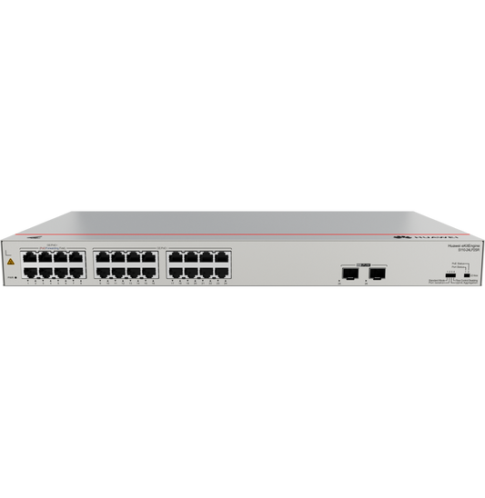 Switch Huawei S110-24LP2SR (24*10/100/1000BASE-T ports, 2*GE SFP ports, PoE+, AC power)