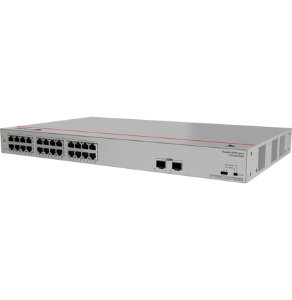 Switch Huawei S110-24LP2SR (24*10/100/1000BASE-T ports, 2*GE SFP ports, PoE+, AC power)