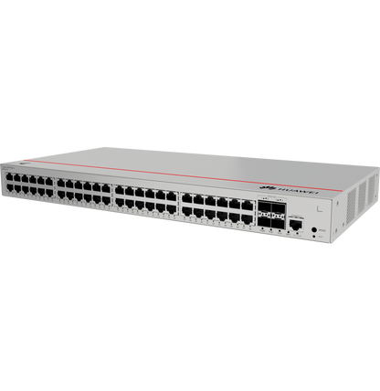 Switch Huawei S310-48P4X (48*10/100/1000BASE-T ports(380W PoE+), 4*10GE SFP+ ports, built-in AC power)