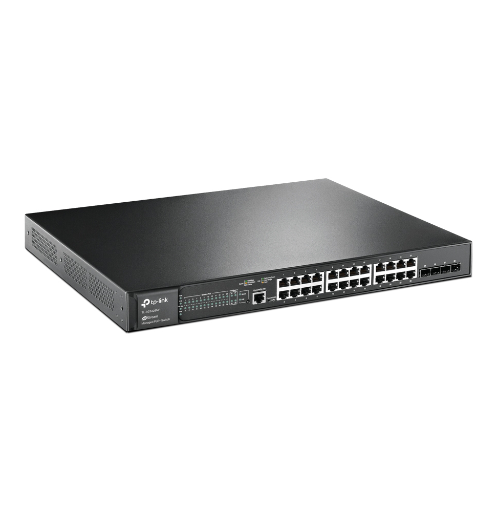 Switch TP-Link TL-SG3428MP JetStream administrable 28 ports Gigabit