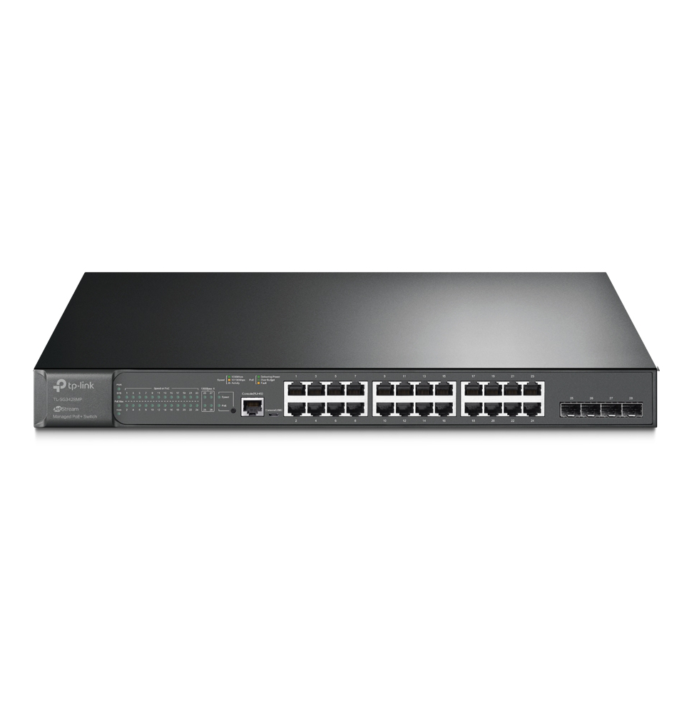 Switch TP-Link TL-SG3428MP JetStream administrable 28 ports Gigabit