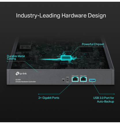 OC300 | TP-Link Contrôleur Réseau Hardware Omada (<500 appareils)