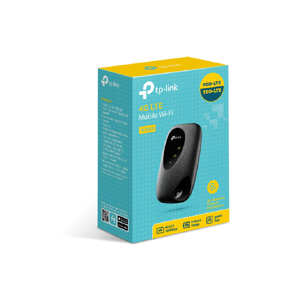 TP-Link Modem 150Mbps 4G LTE Mobile Wi-Fi (M7200)