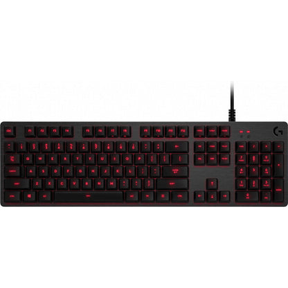 LOGITECH G413 Corded Mechanical Gaming Keyboard - CARBON - FRA - USB. Référence : 920-008305 