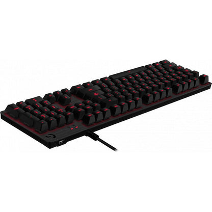 LOGITECH G413 Corded Mechanical Gaming Keyboard - CARBON - FRA - USB. Référence : 920-008305 