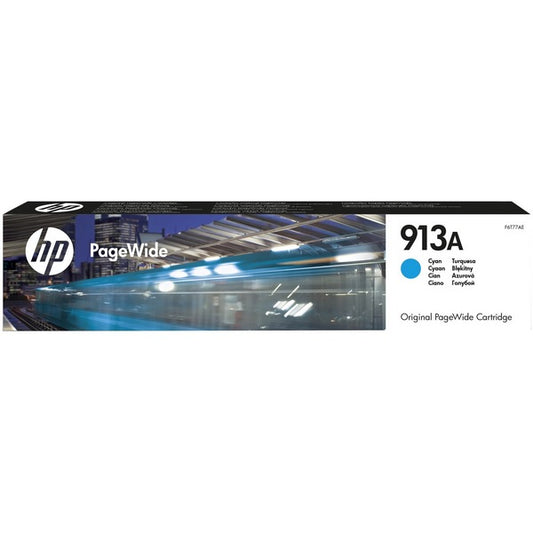 HP 913A CARTOUCHE D'ENCRE PAGEWIDE CYAN