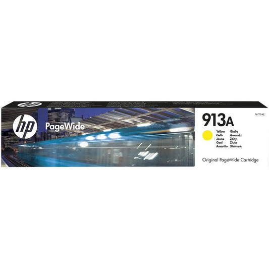 HP 913A CARTOUCHE D'ENCRE PAGEWIDE JAUNE